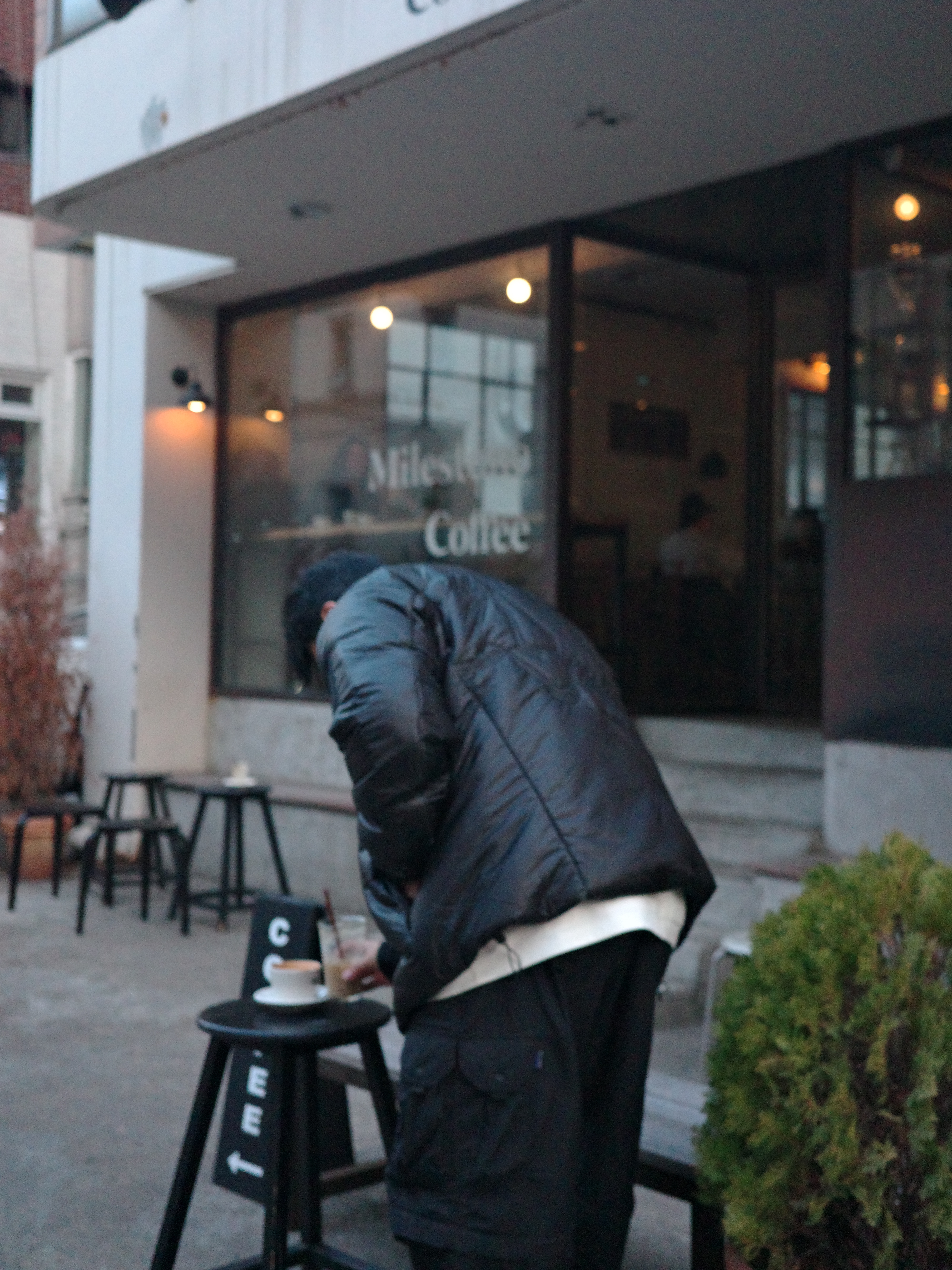 Arc'teryx System A Ogee Insulated Jacket Black 착용 스타일 - 4