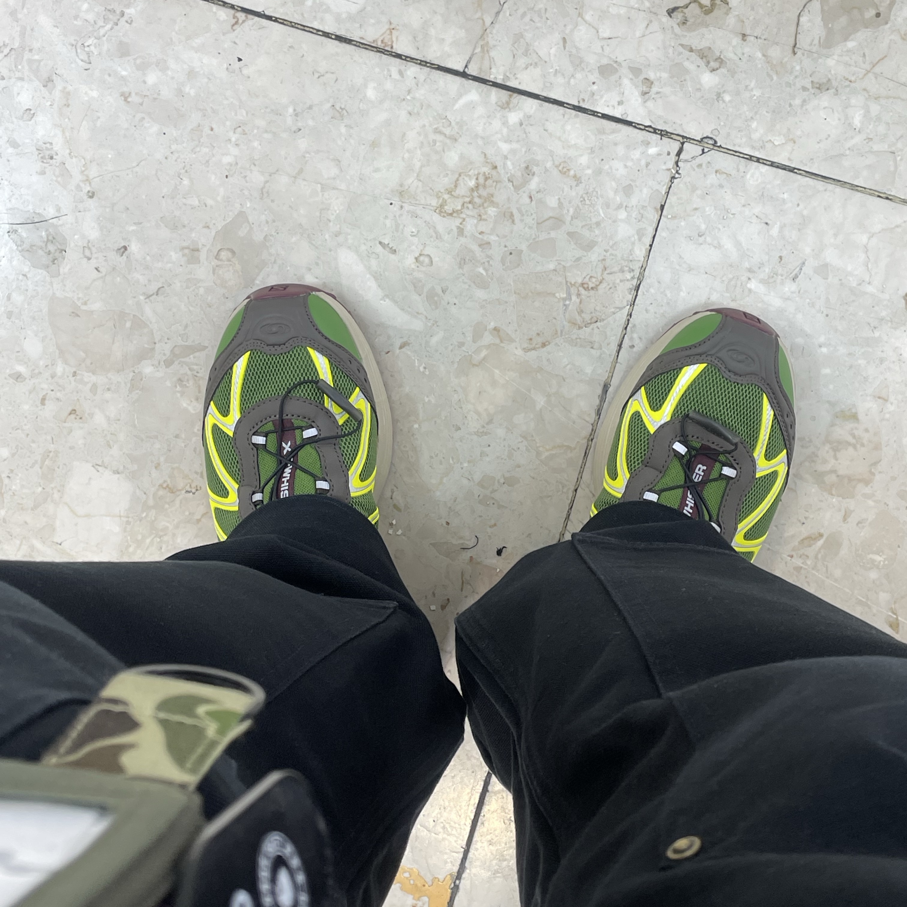 Salomon XT-Whisper Treetop Wren 착용 스타일