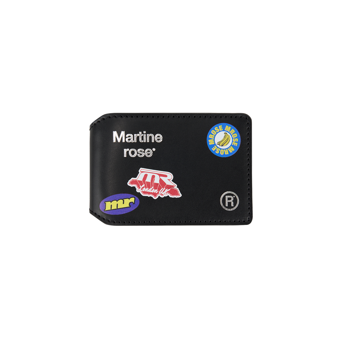 KM5BWA1MR14BK Martine Rose Oyster Card Wallet Black - 25SS