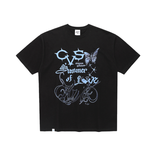 카비시 락 스타 피그먼트 숏슬리브 티셔츠 오렌지 | CAVISH | KREAM