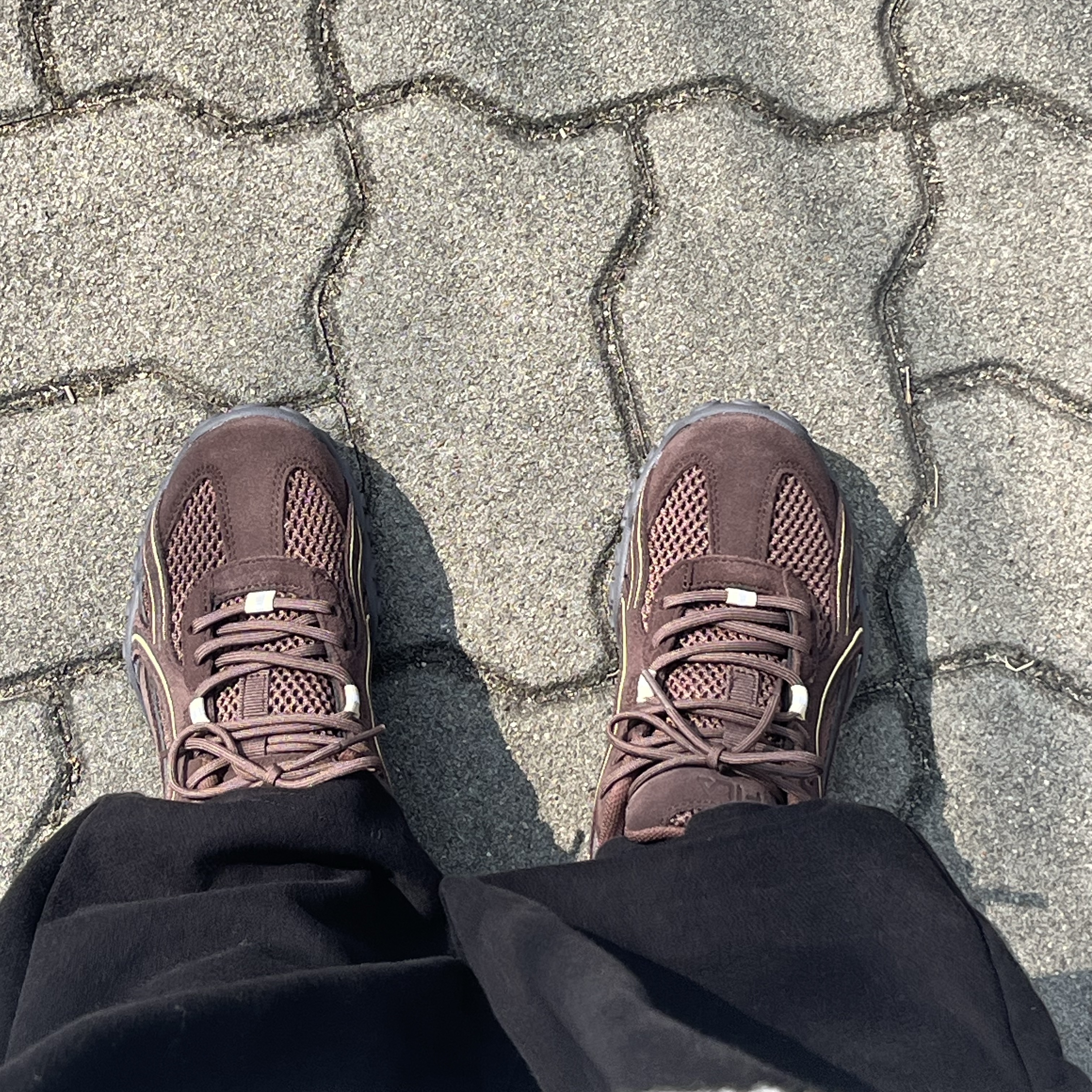 Fila Echappe Choco 착용 스타일