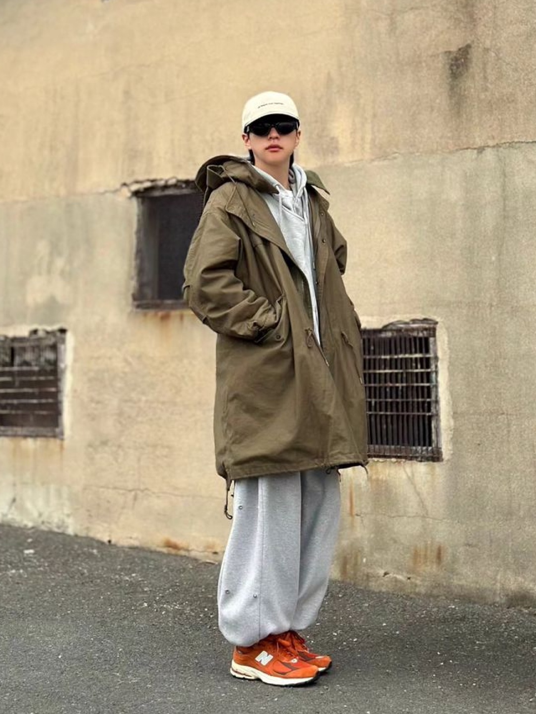 Military Surplus US M65 Fishtail Parka Olive Drab, Visvim Six-Five Fishtail Parka Olive 착용 스타일 - 4