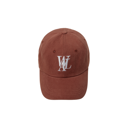 キャップ WOOALONG Signature Logo ball cap DUSTY BRICK RED cap_logo_0 WOOALONG/ウアロン】signature Logo ball cap / SD5AAC102