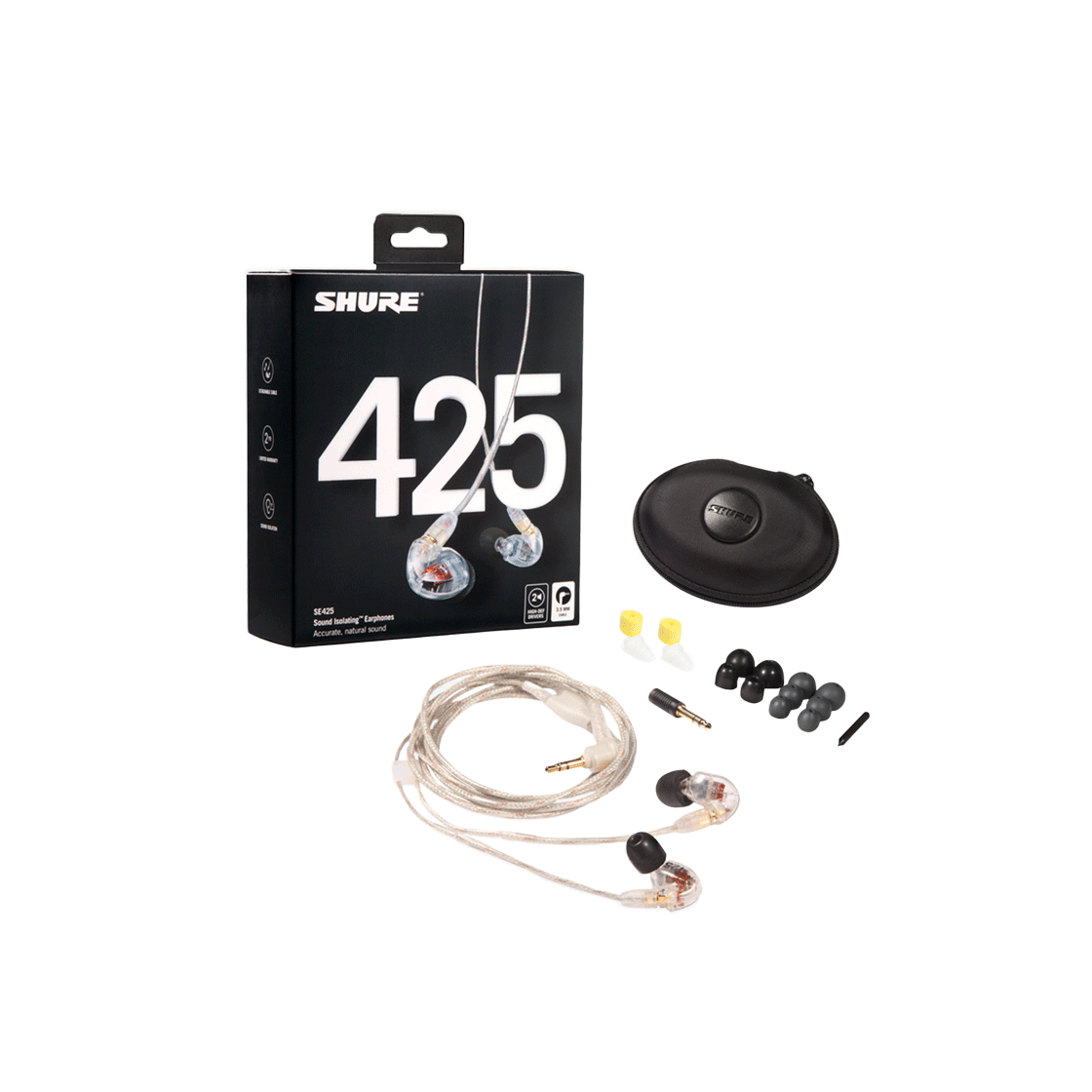 슈어 SE425 클리어 (삼아사운드 정식 발매 제품)(Shure SE425 Clear (SAMA SOUND Ver.)) - 2