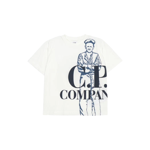C.P. 컴퍼니 로고 패치 티셔츠 블랙 - 22SS | C.P. Company | KREAM C.P. Company Logo Patch T-Shirt Black - 22SS