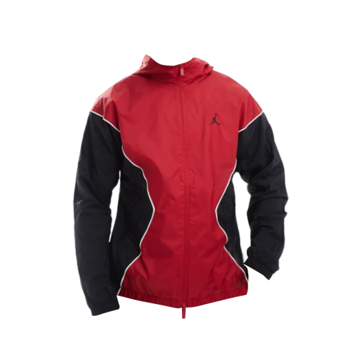Jordan Brooklyn Hoodie Draft Jacket Varsity Red Black - Asia