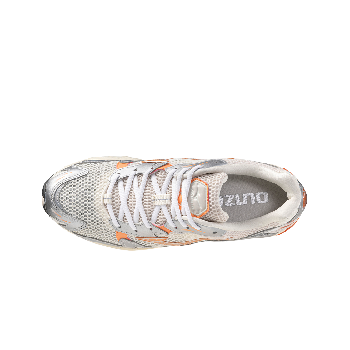 미즈노 웨이브 라이더 10 스노우 화이트 카드뮴 오렌지 실버(Mizuno Wave Rider 10 Snow White Cadmium Orange Silver) - 4