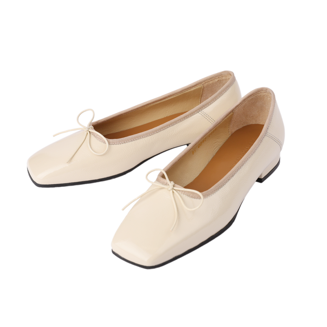 아포아 스퀘어 밴딩 플랫슈즈 오프화이트(APOA Square Banding Flat Shoes Off White) - 2