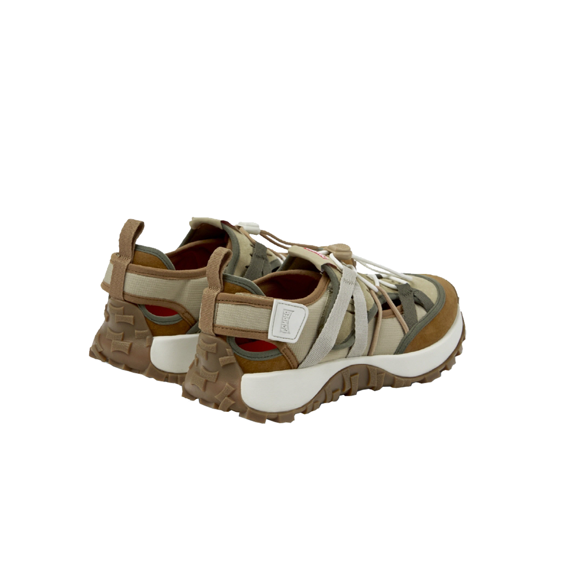 캠퍼 남성 드리프트 트레일 스니커즈 브라운/베이지(Camper Men Drift Trail Sneakers Brown/Beige) - 4