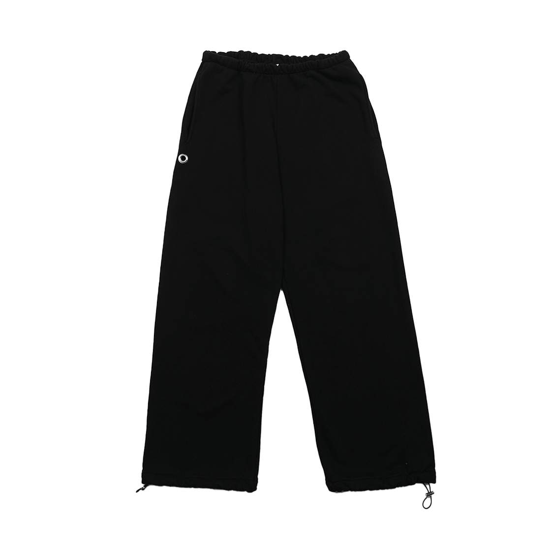 뎁크 아일렛 스웻 팬츠 블랙(Depc Eyelet Sweat Pants Black)