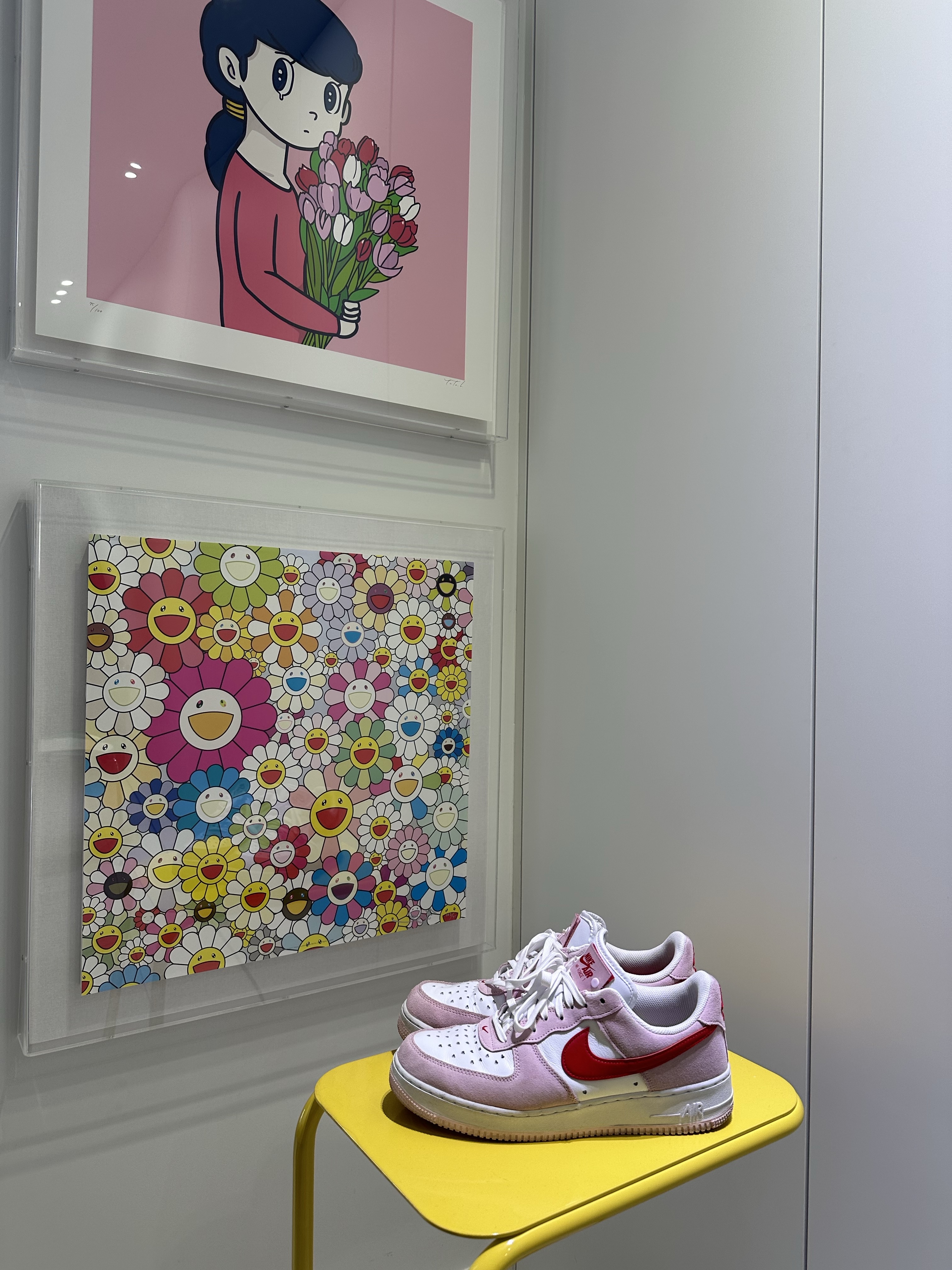 Nike Air Force 1 '07 QS Valentine's Day 착용 스타일