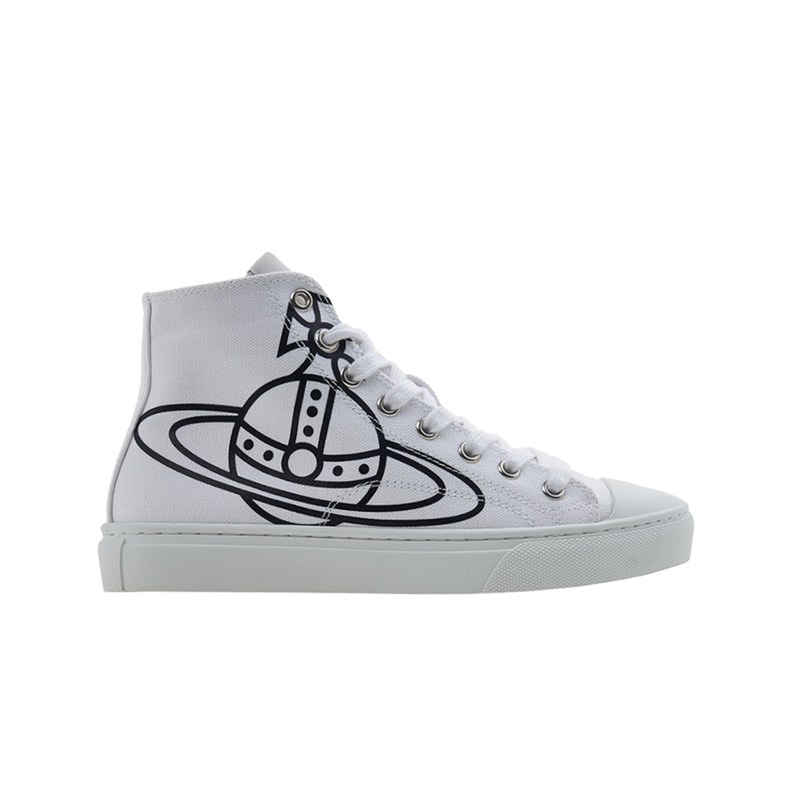 75010001W-W0004-A405 (W) Vivienne Westwood Canvas Logo Sneakers White