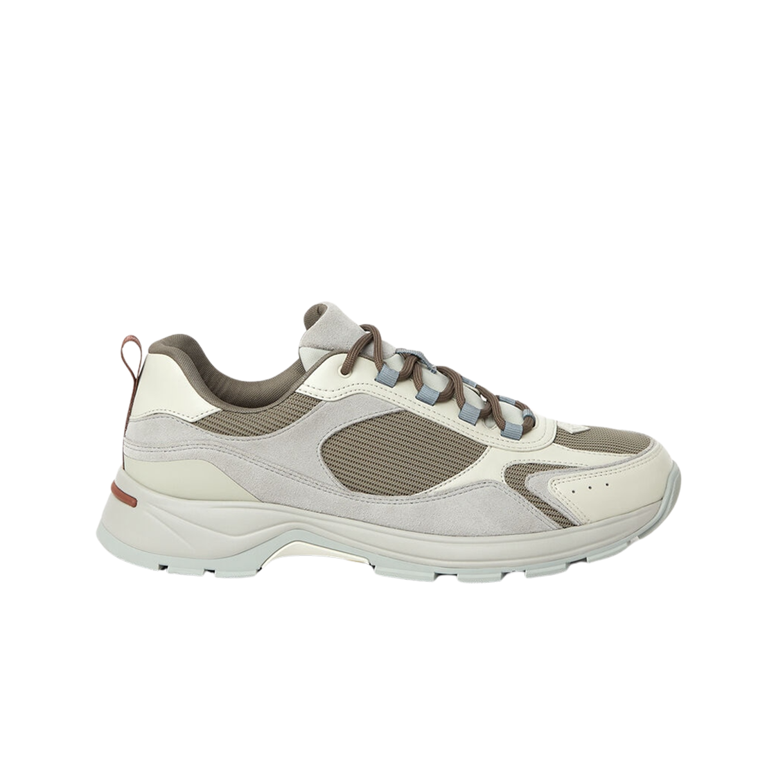 로로 피아나 케언 워크 스니커즈 마이크로파이버 락(Loro Piana Cairn Walk Sneakers Microfiber Rock) - 1
