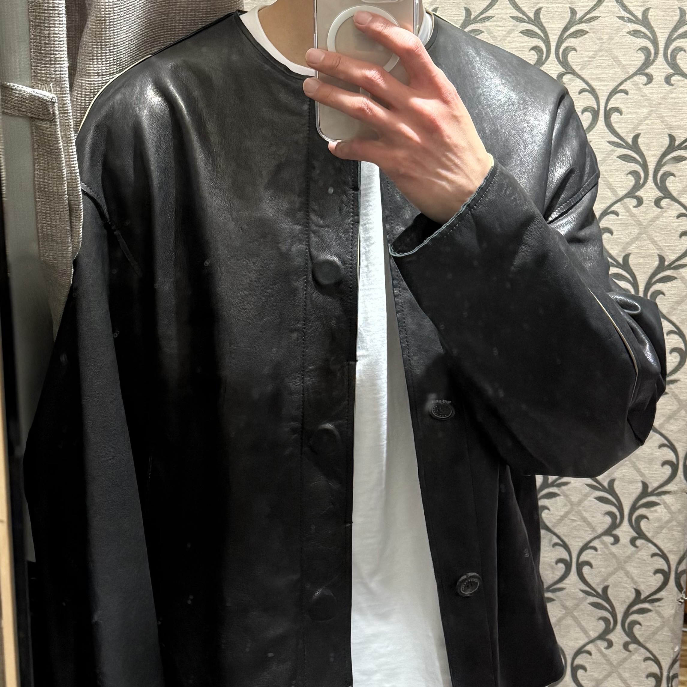 Ader Error Rio Jacket Noir 착용 스타일