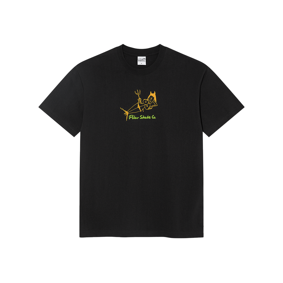 P000BIZI Polar Skate Co. Devil Woman Tee Black