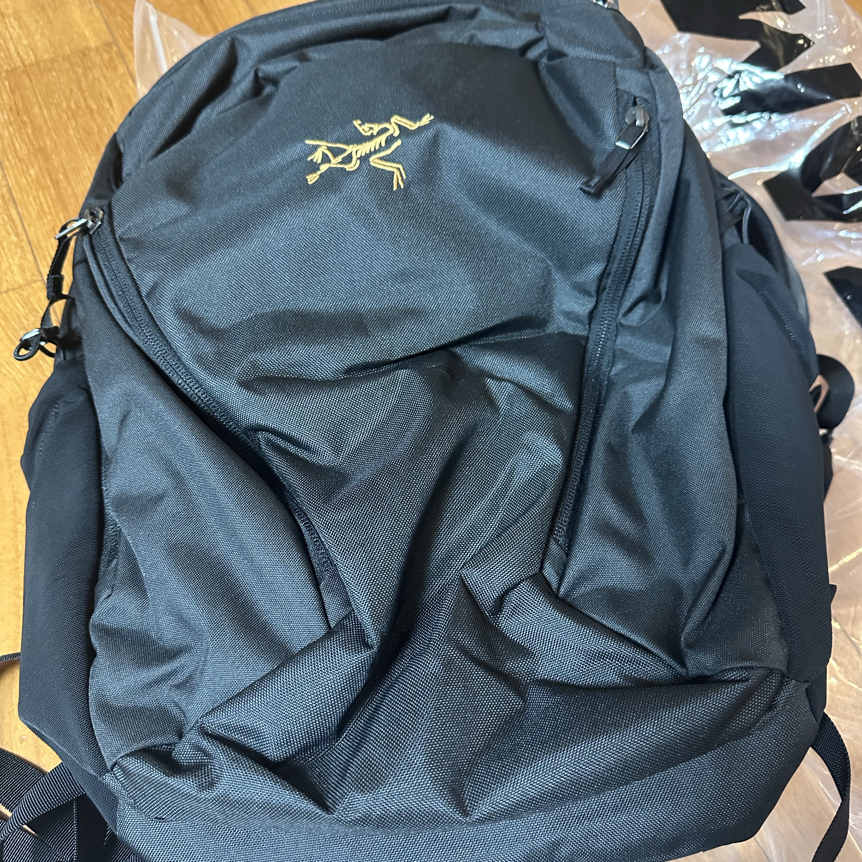 Arc'teryx Mantis 26 Backpack Black 착용 스타일