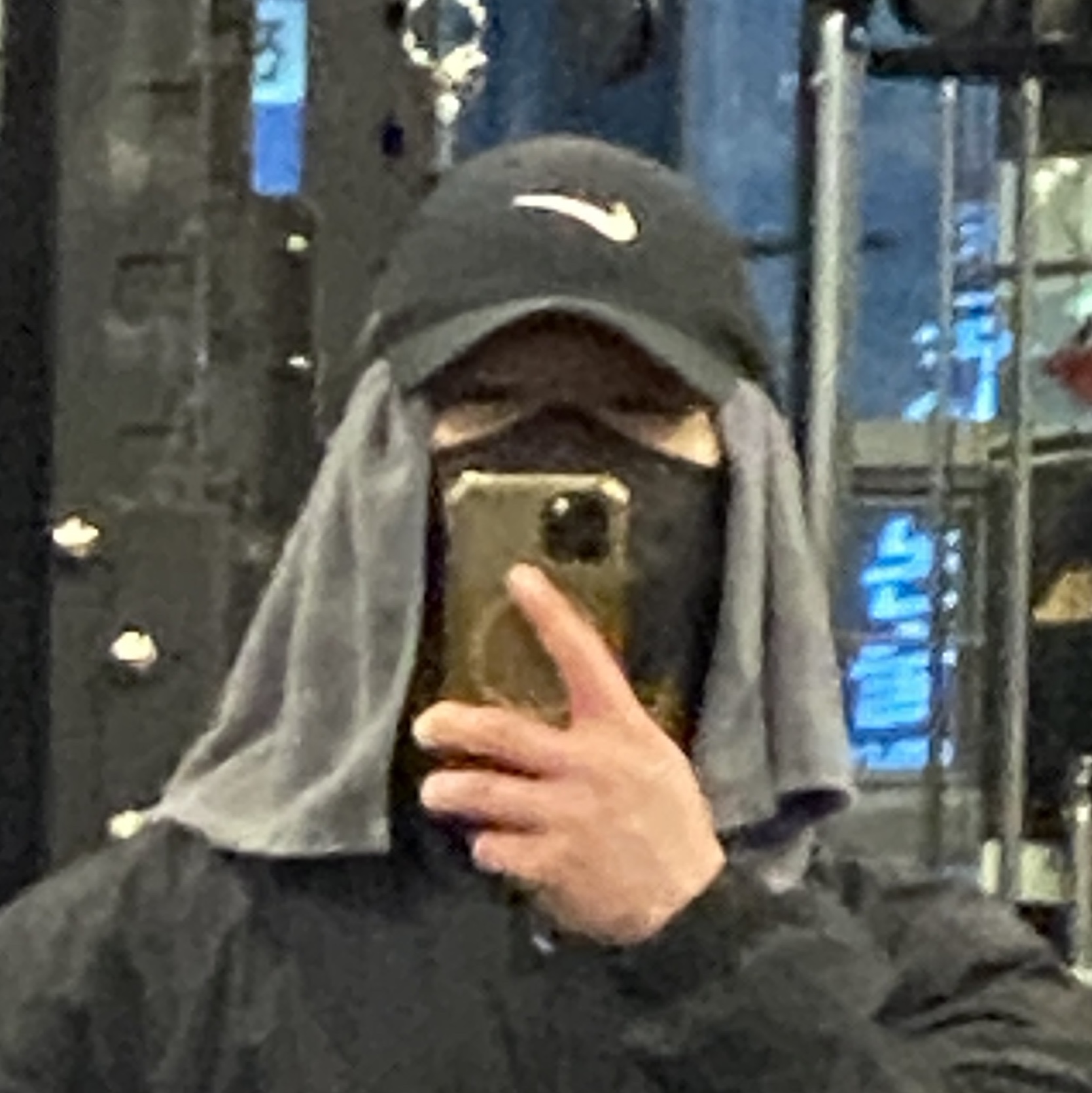 Nike Dri-Fit ADV Club Structured Swoosh Cap Black White 착용 스타일