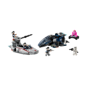Lego Star Wars Imperial Dropship vs. Rebel Scout Speeder