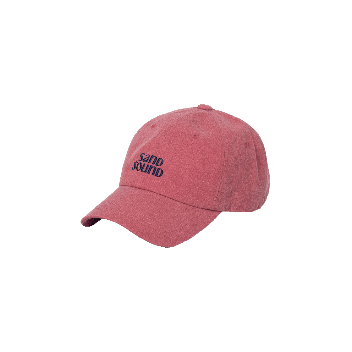 キャップ [SAND SOUND] Small Log Ballcap 샌드사운드 스몰 로고 볼캡 레드 | Sand Sound | KREAM