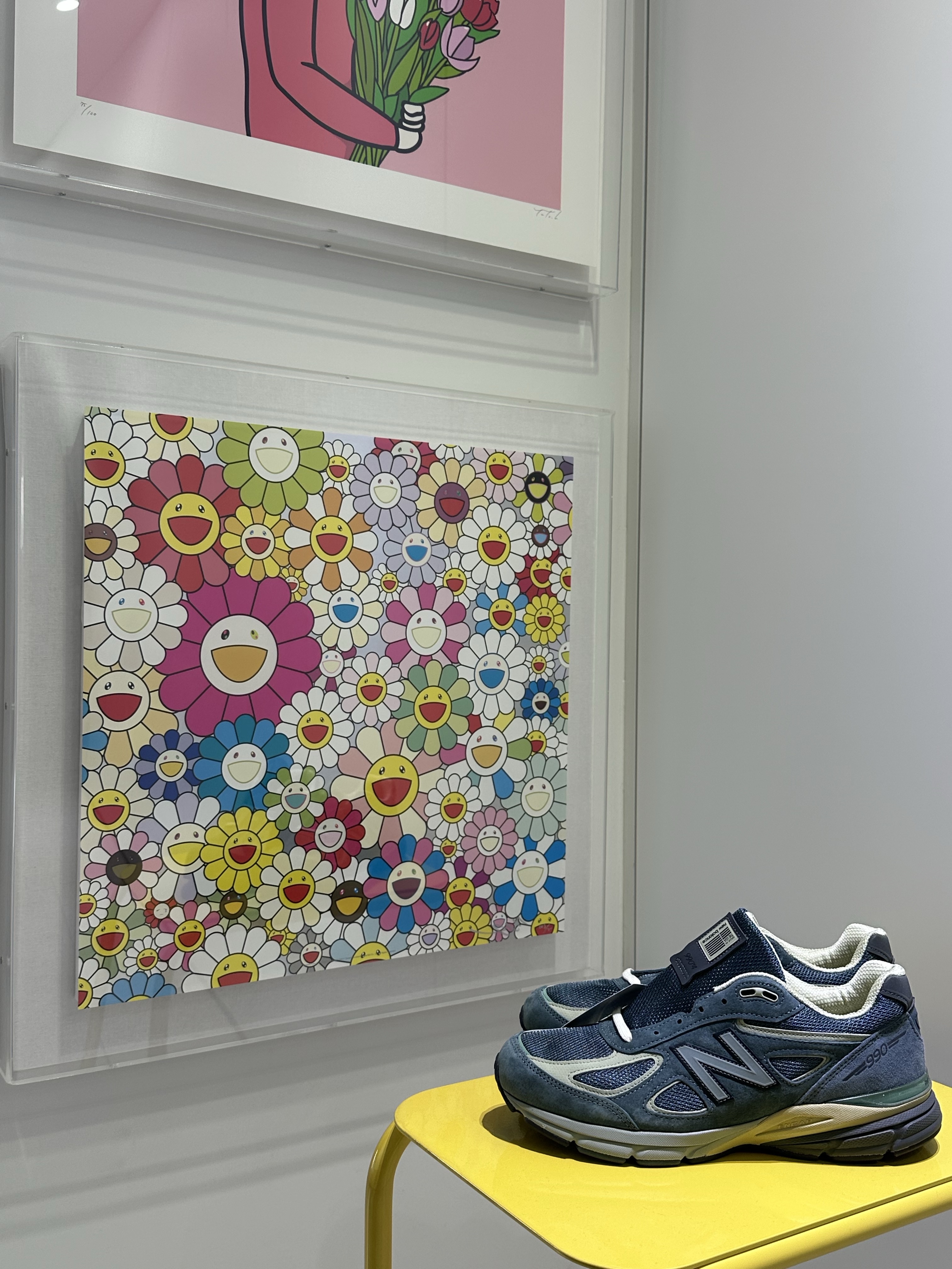 New Balance x Auralee 990v4 Made in USA Trooper 착용 스타일