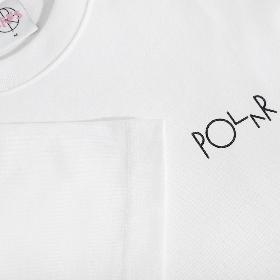 폴라스케이트 아워셀브스 콜라주 필 로고 티 화이트(Polar Skate Co. Ourselves Collage Fill Logo Tee White) - 3