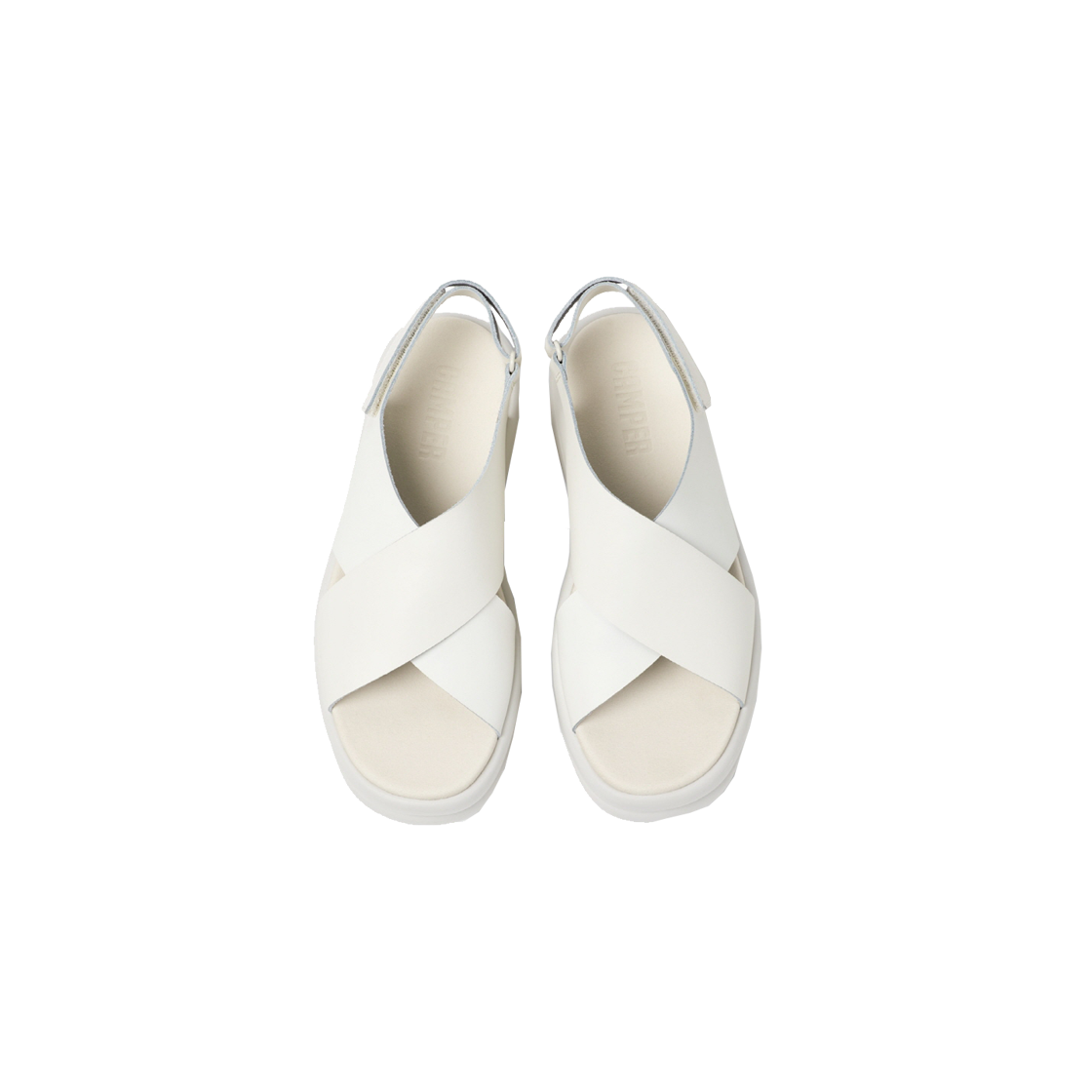 캠퍼 여성 펠로타스 플로타 업 샌들 화이트(Camper Women Pelotas Flota Up Sandal White) - 3