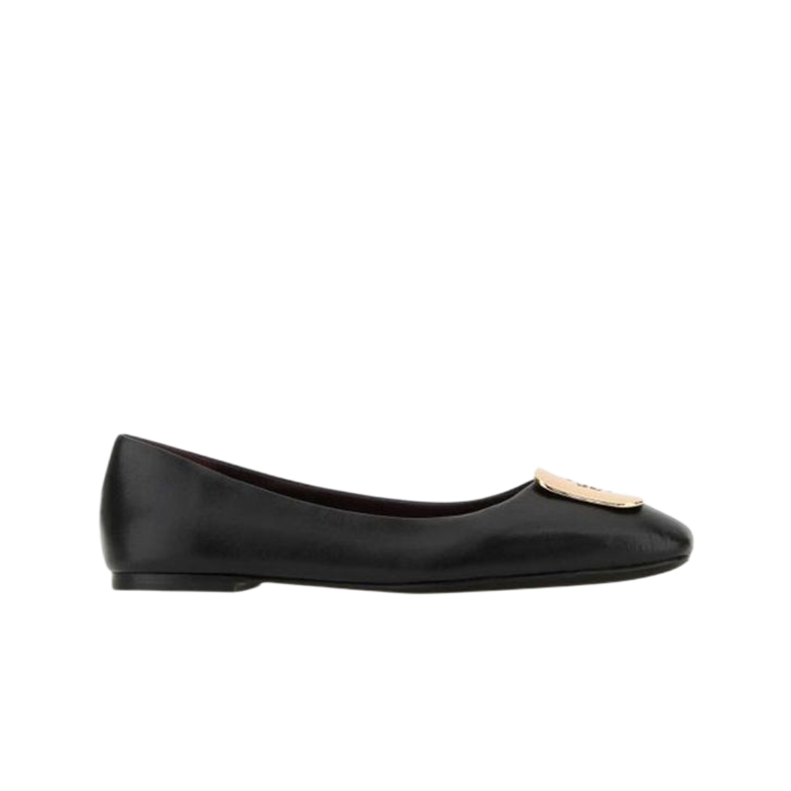 154077-006 (W) Tory Burch Logo Flat Black