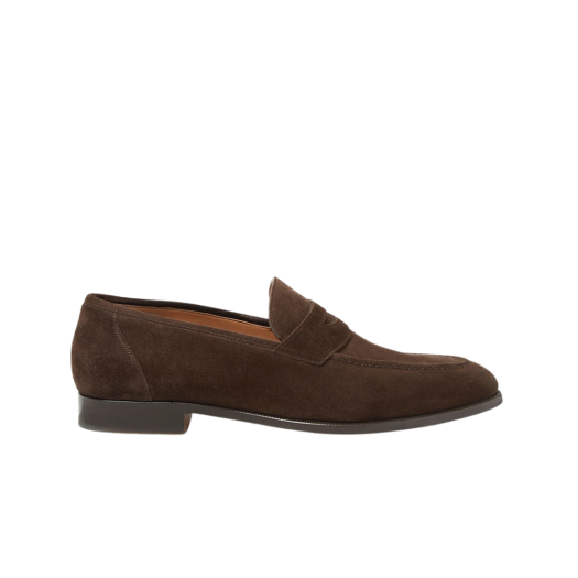 Loro Piana Sergio Loafers Chocolate