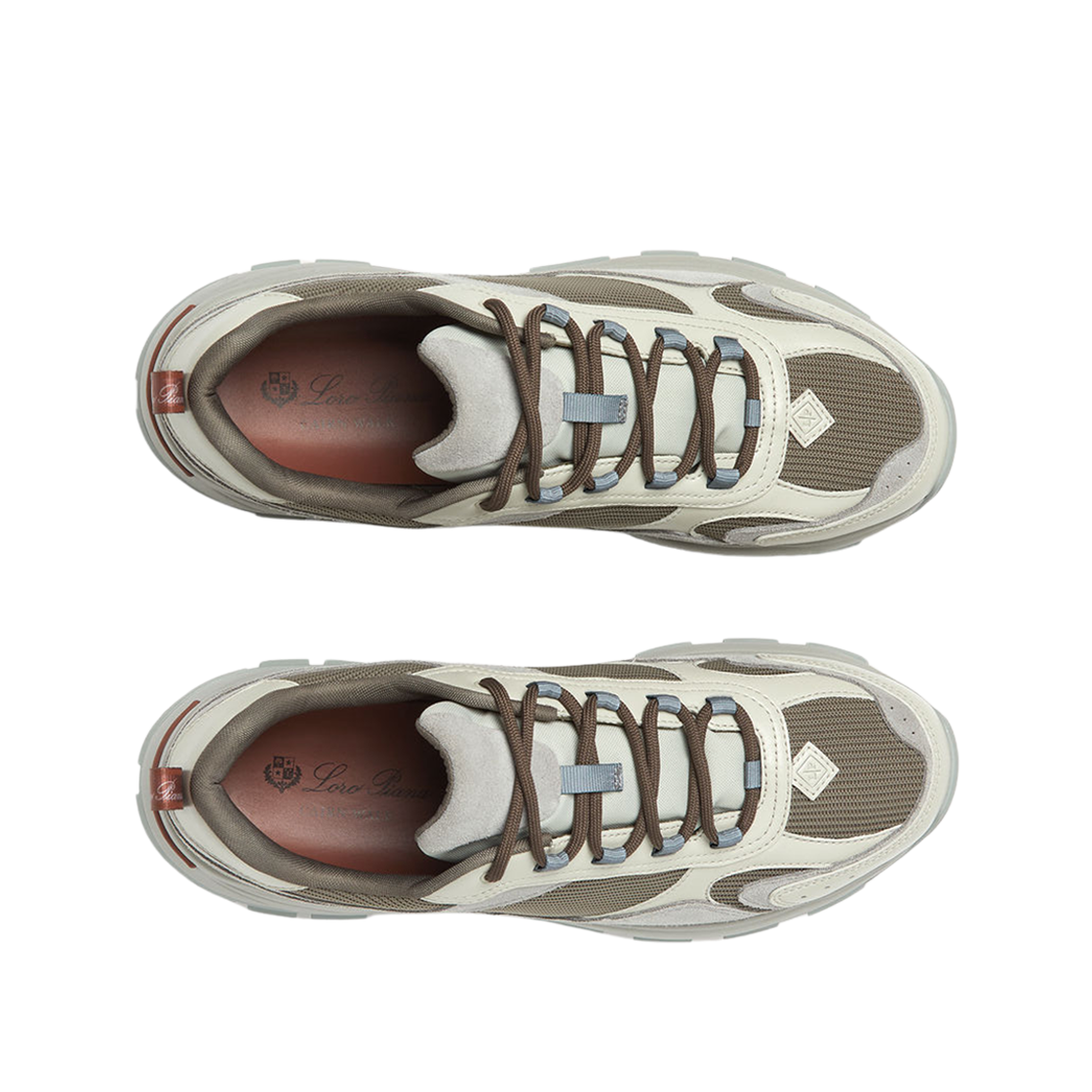 로로 피아나 케언 워크 스니커즈 마이크로파이버 락(Loro Piana Cairn Walk Sneakers Microfiber Rock) - 2