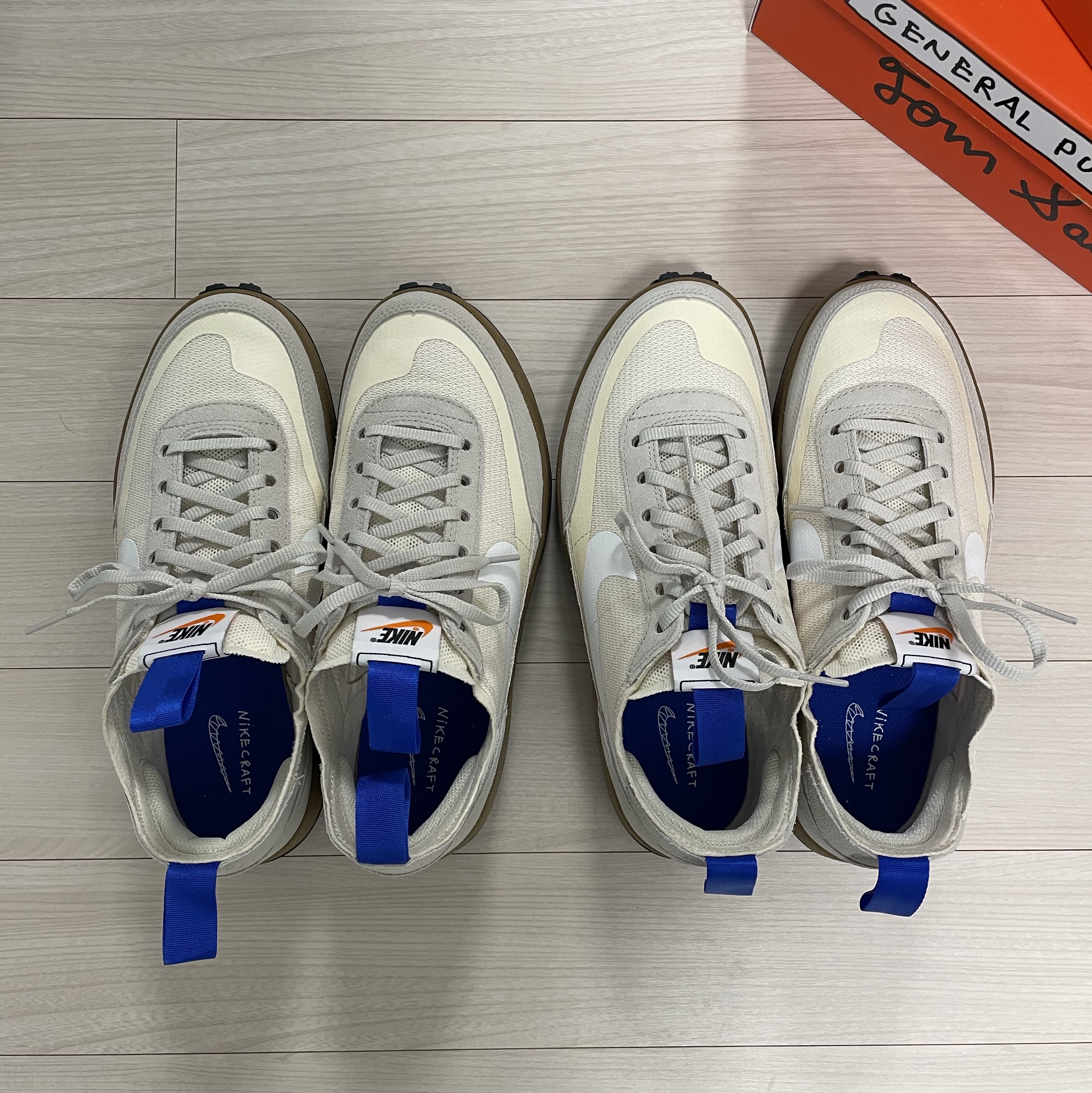 Nike x Tom Sachs General Purpose Shoe Light Cream 착용 스타일 - 7