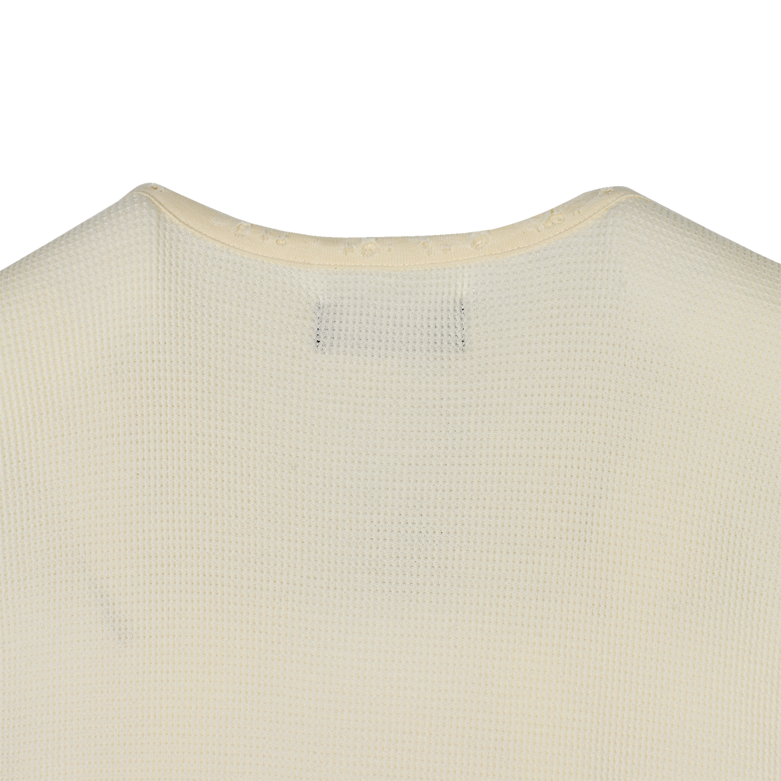 KM5BKNVLA03WT Lamrof Boro Slanted Sleeveless White - 25SS - #6