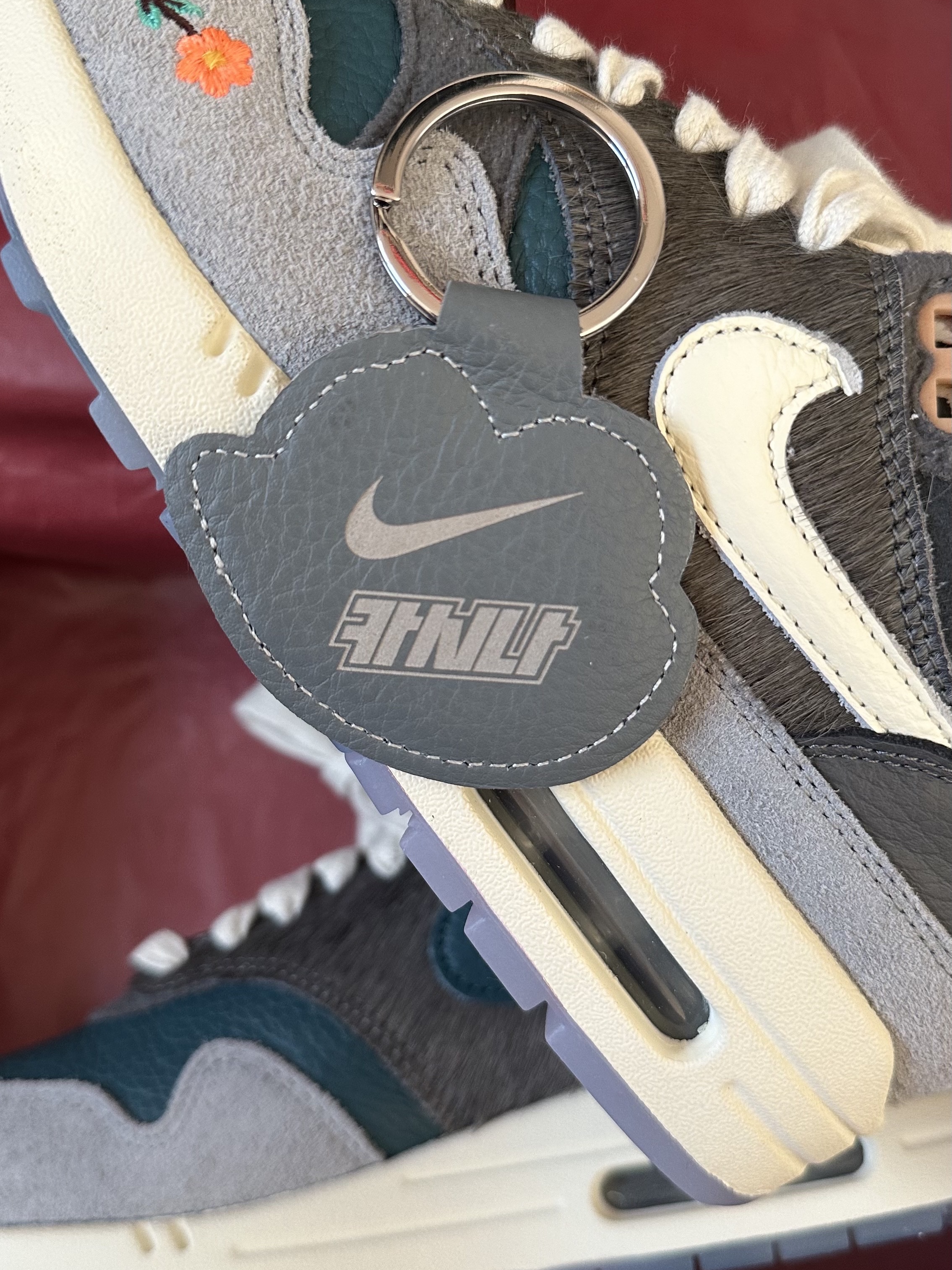 Nike x Kasina Air Max 1 SP Won-Ang Particle Grey 착용 스타일 - 5