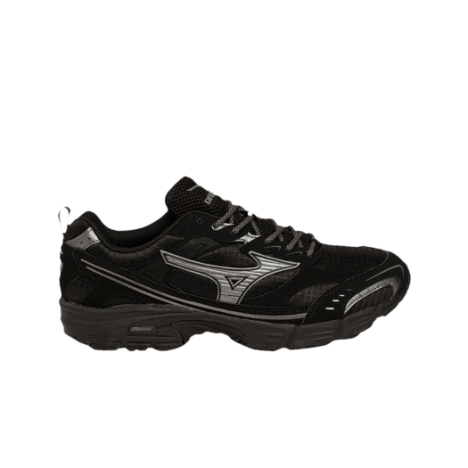 マーミ MIZUNO WAVE RIDER 10 BLACK/BLACK/METALLIC GREY – mita sneakers