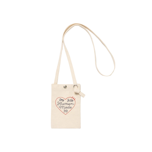 Human Made Mini Shoulder Bag White
