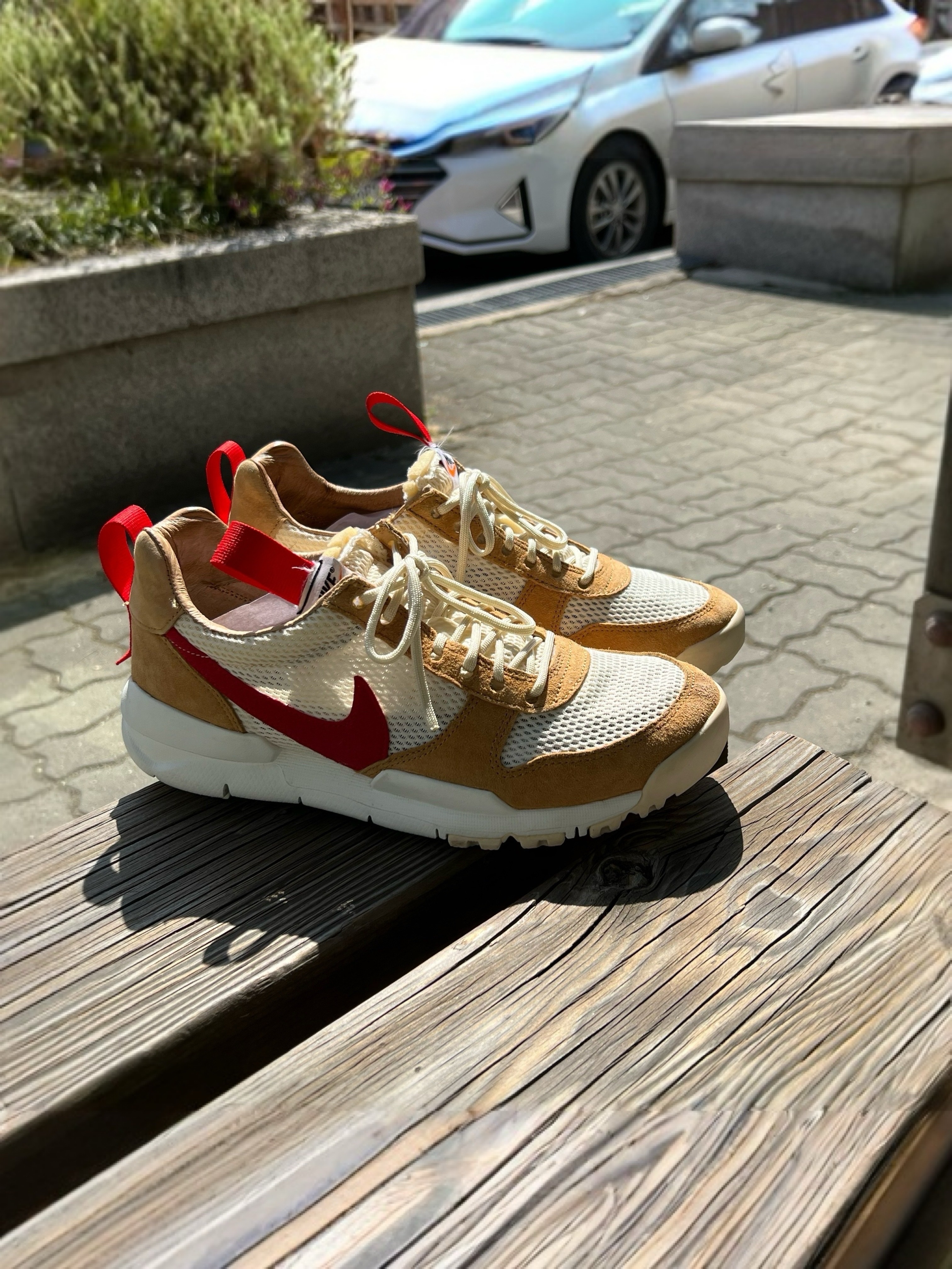 Nike x Tom Sachs Mars Yard Shoe 2.0 Space Camp 착용 스타일