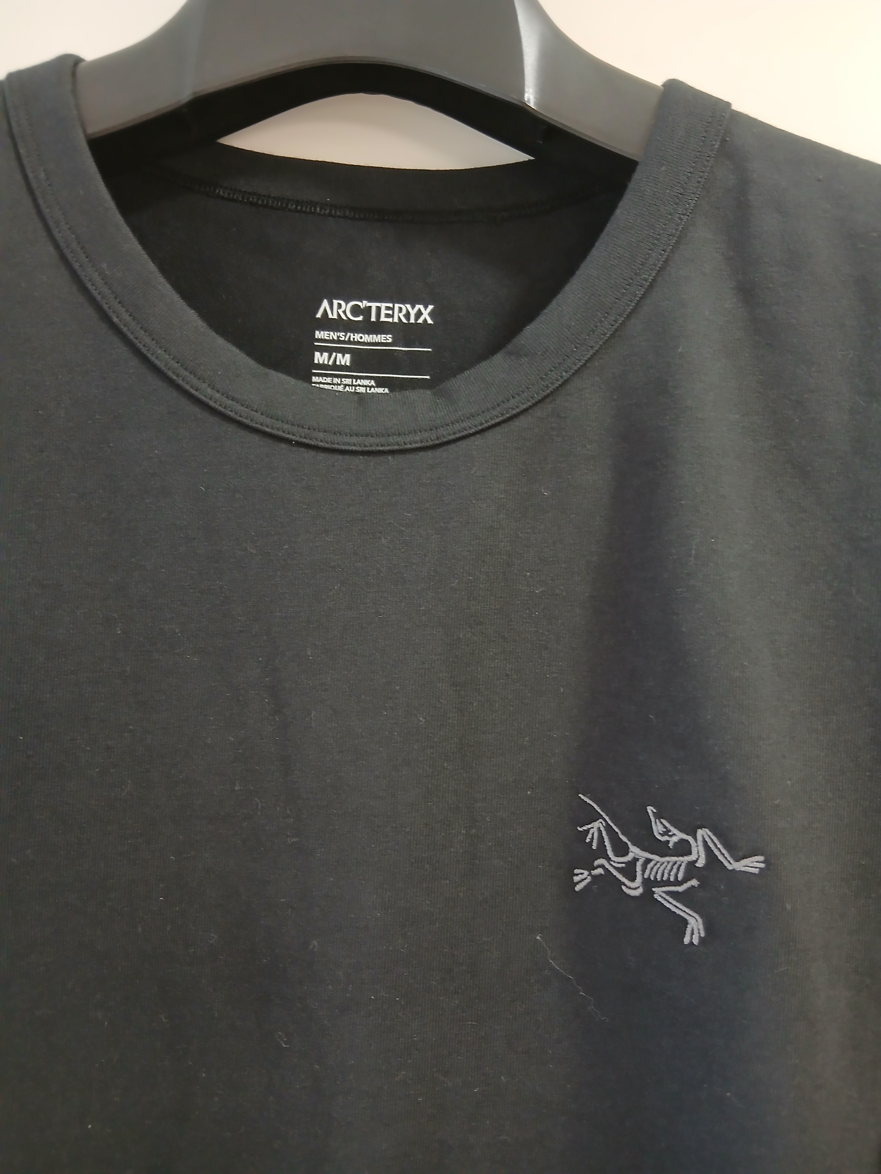 Arc'teryx Captive Arc'word SS T-Shirt Black, Arc'teryx Captive Arc'Word SS T-Shirt Black 착용 스타일 - 2