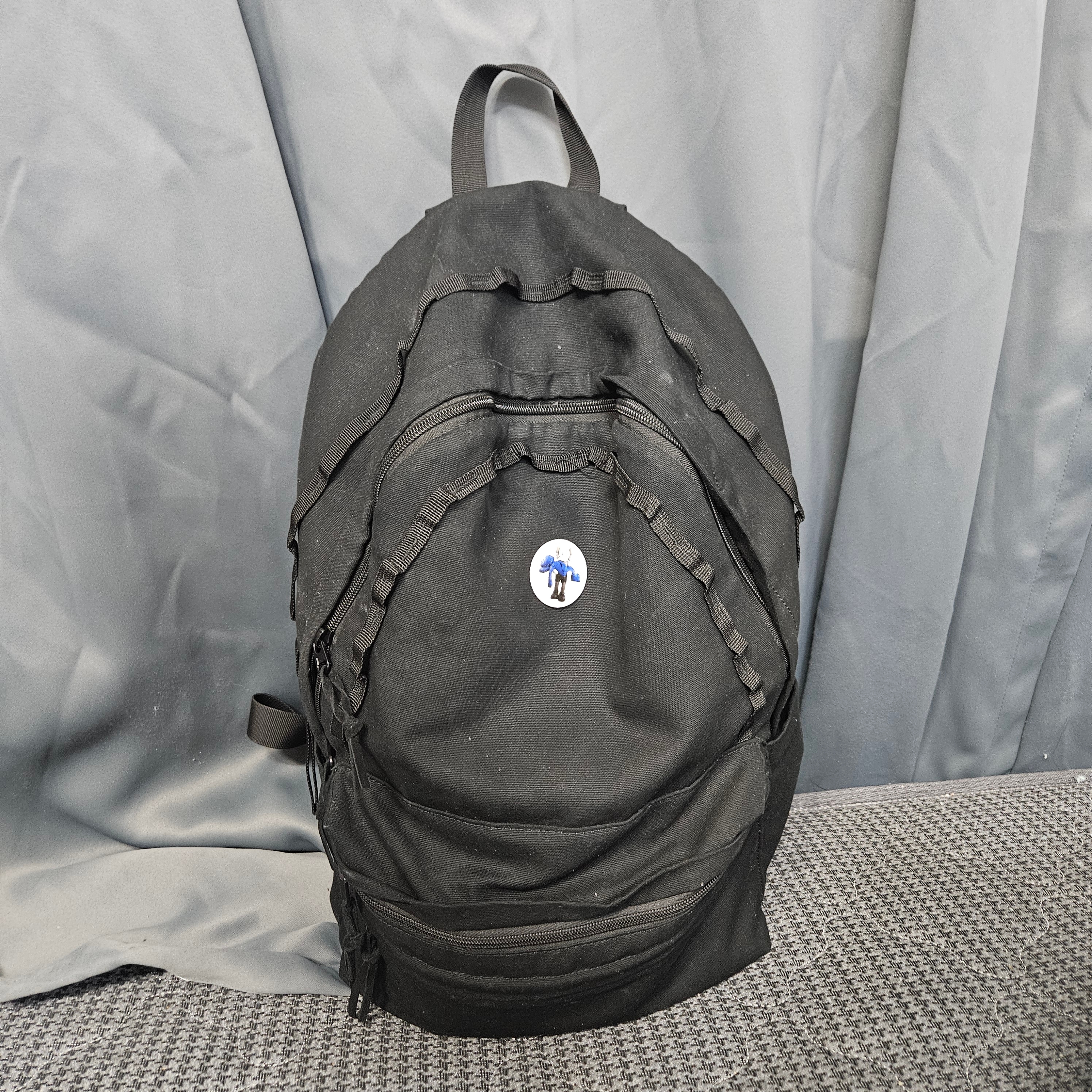 Margesherwood x Nowhere Flow Backpack Black 착용 스타일