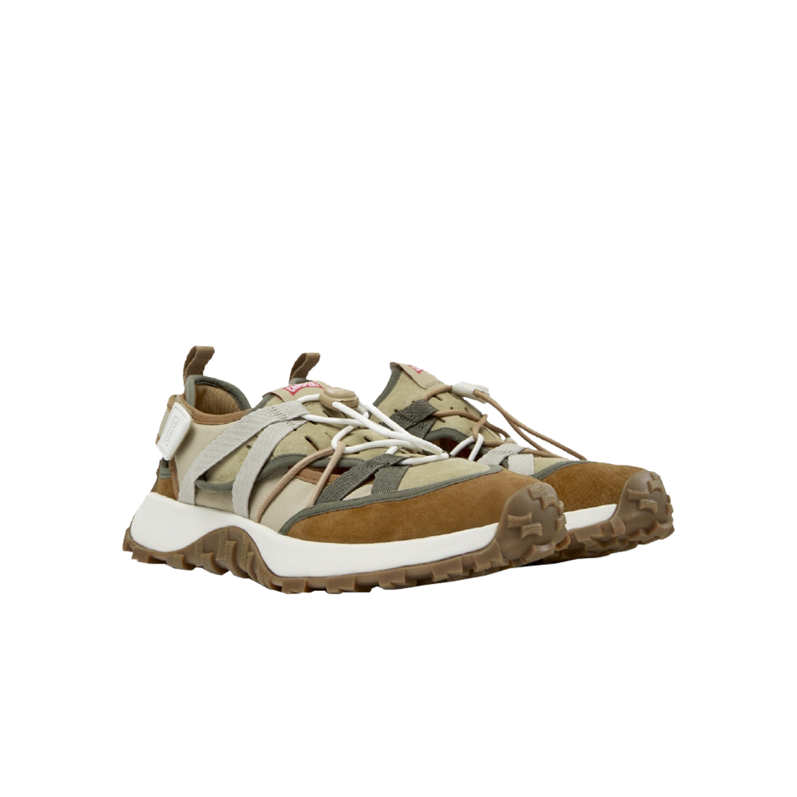 캠퍼 남성 드리프트 트레일 스니커즈 브라운/베이지(Camper Men Drift Trail Sneakers Brown/Beige) - 2
