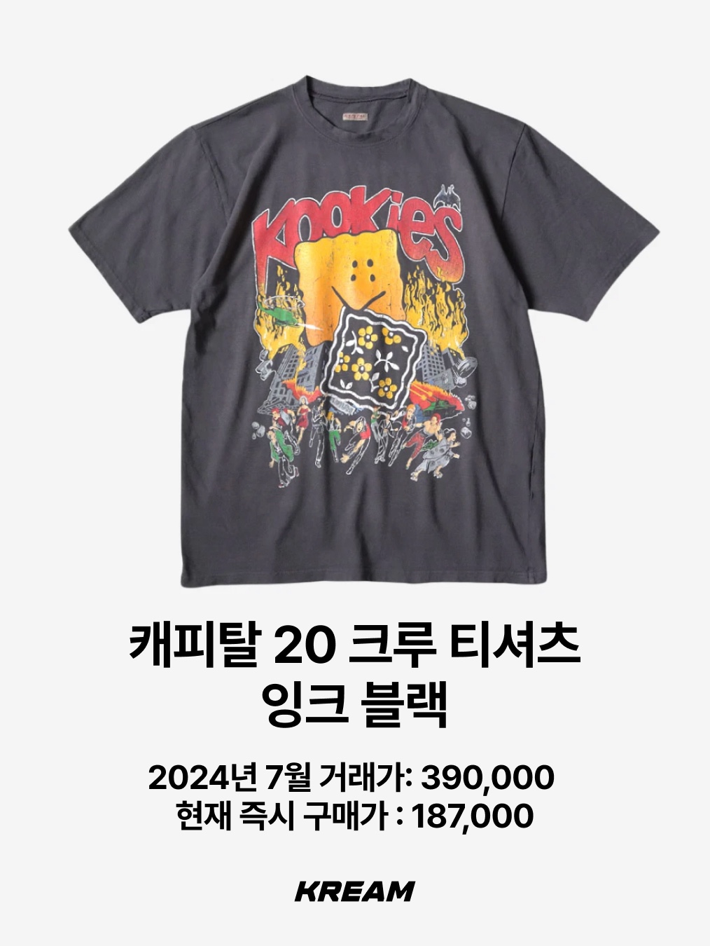 Stussy Basic Stussy T-Shirt Berry 2024, Palace x McDonald's Logo T-Shirt Black - 23FW 착용 스타일 - 8
