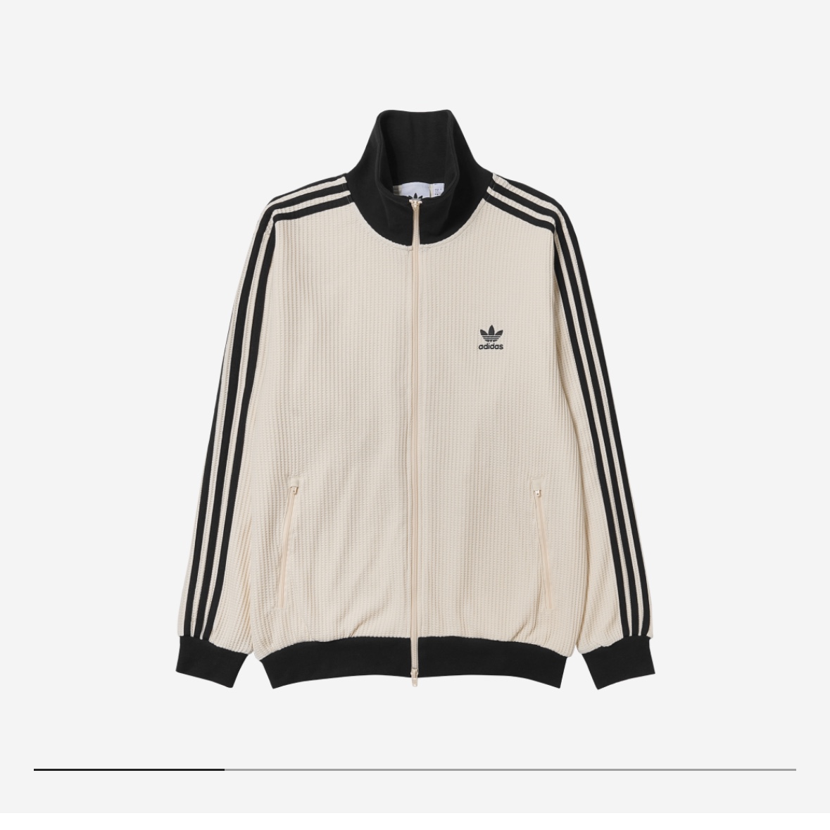 Adidas Waffle Beckenbauer Track Top Wonder White - KR Sizing 착용 스타일