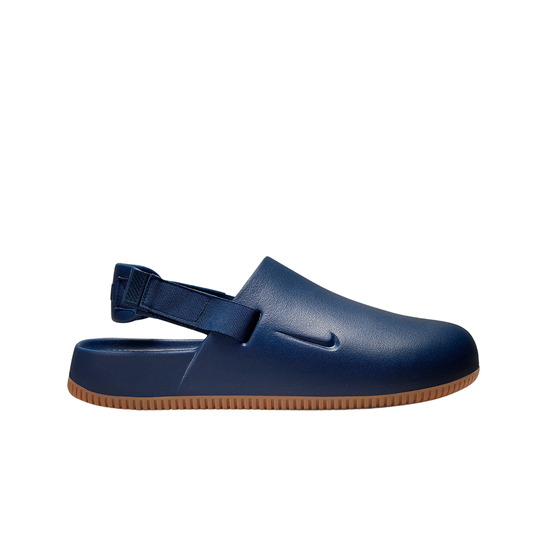 나이키 캄 뮬 네이비 검 미디엄 브라운(Nike Calm Mule Navy Gum Medium Brown)