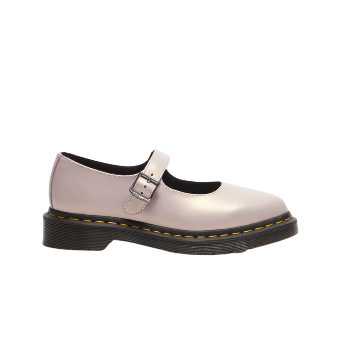 41092650 (W) Dr. Martens Elphie Mary Jane Shift Leather Powder Pink Gold