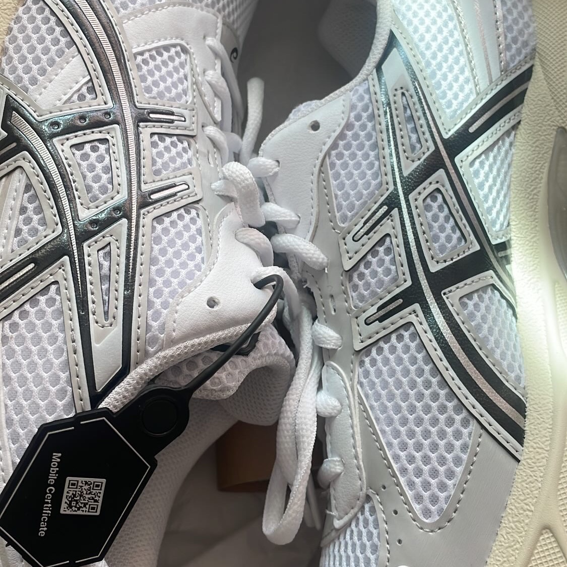 Asics Gel-1130 White Cloud Grey 착용 스타일