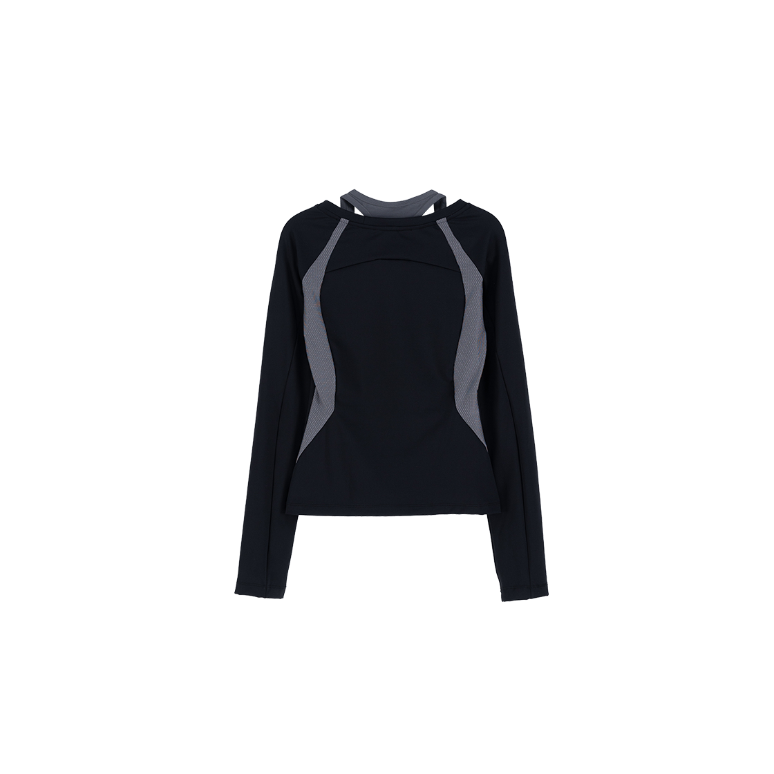 키요이 레이어드 메쉬 탑 블랙(Kiyoi Layered Mesh Top Black) - 2