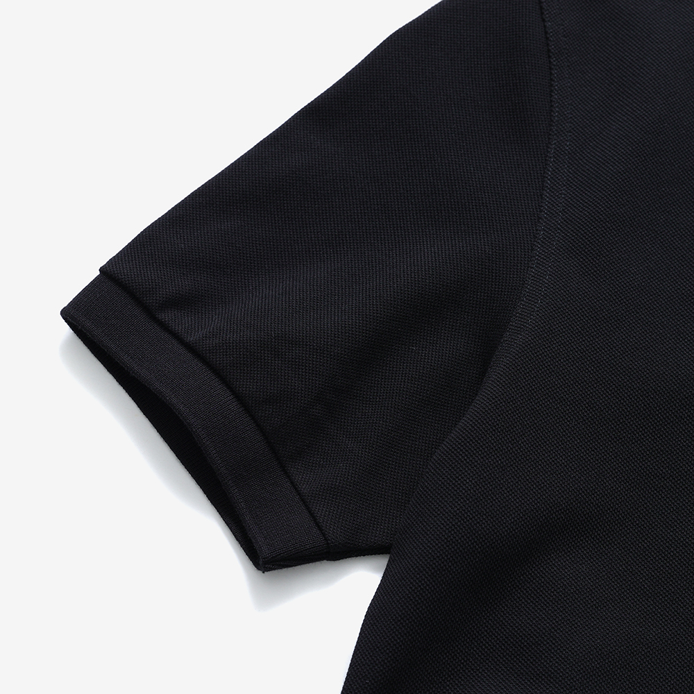 프레드페리 플레인 프레드페리 셔츠 블랙/화이트(Fred Perry Plain Fred Perry Shirt Black/White) - 5