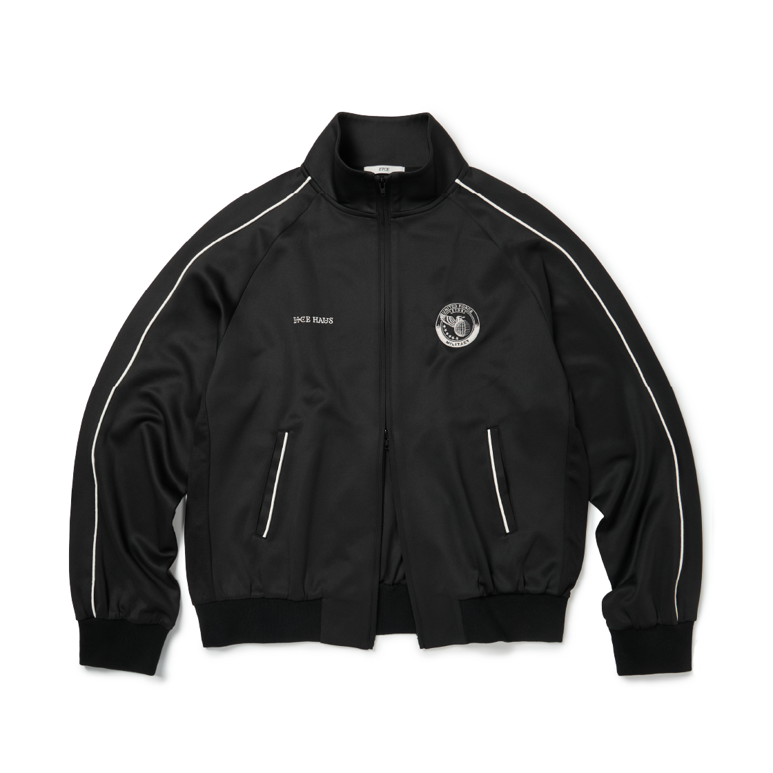 이티씨이 유나이티드 하우스 트랙 자켓 블랙(ETCE United Haus Track Jacket Black)
