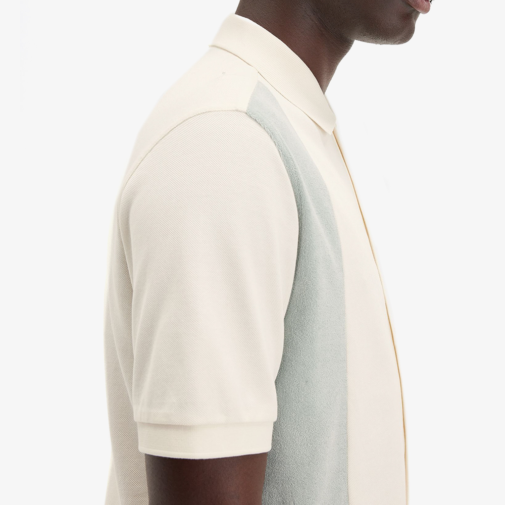 프레드페리 타월링 패널 폴로 셔츠 에크루(Fred Perry Towelling Panel Polo Shirt Ecru) - 6