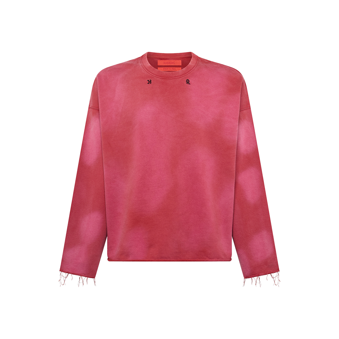 쿠시코크 트라이벌 스웨트셔츠 레드 - 25SS(Kusikohc Tribal Sweatshirt Red - 25SS)