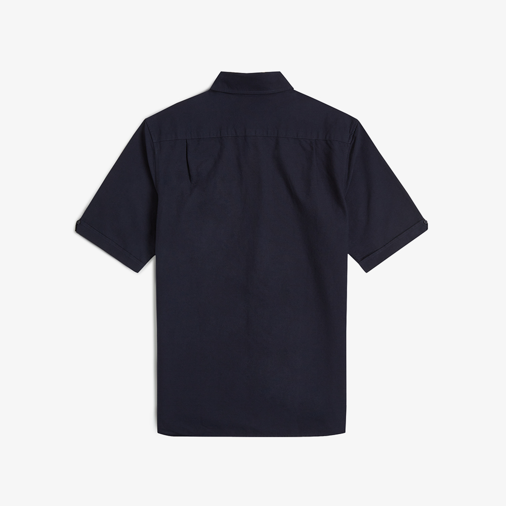 프레드페리 숏 슬리브 옥스포드 셔츠 네이비(Fred Perry S/S Oxford Shirt Navy) - 4