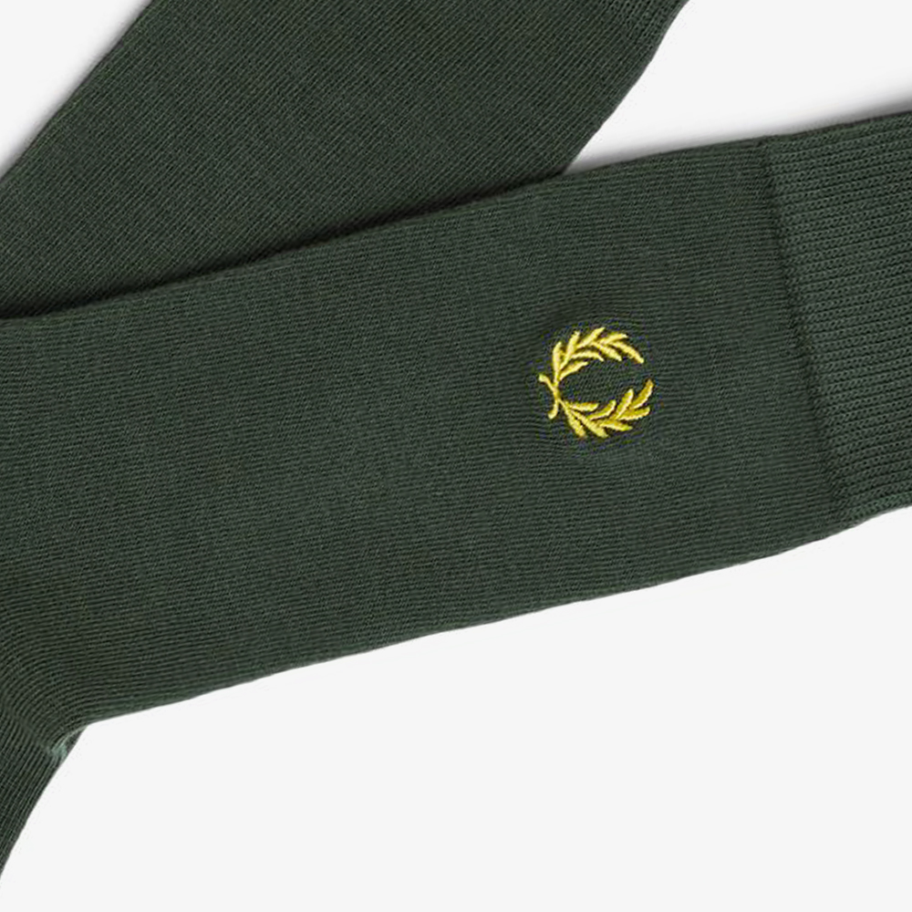 프레드페리 클래식 로렐 리스 삭스 코트 그린(Fred Perry Classic Laurel Wreath Sock Court Green) - 5